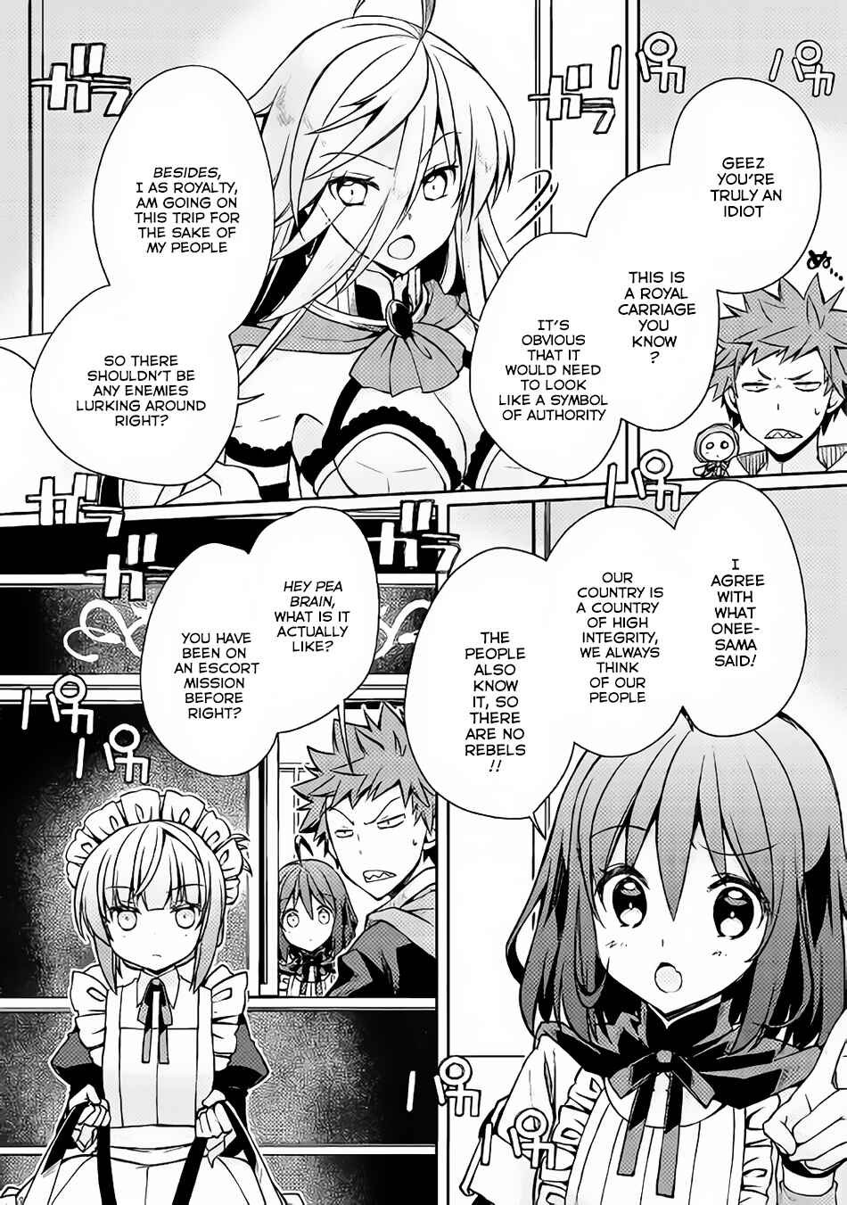 Page 4 Chapter 9 Yankee wa Isekai de Seirei ni Aisaremasu.