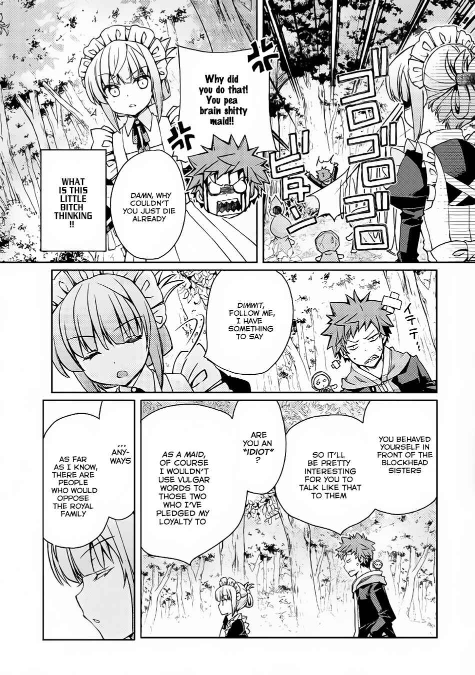 Page 8 Chapter 9 Yankee wa Isekai de Seirei ni Aisaremasu.