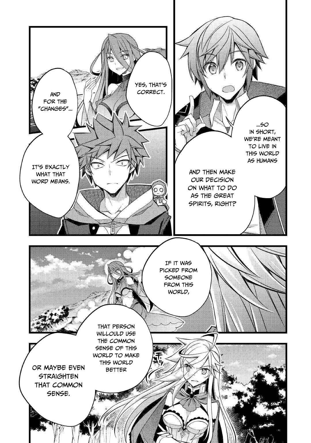 Page 10 Chapter 34 Yankee wa Isekai de Seirei ni Aisaremasu.