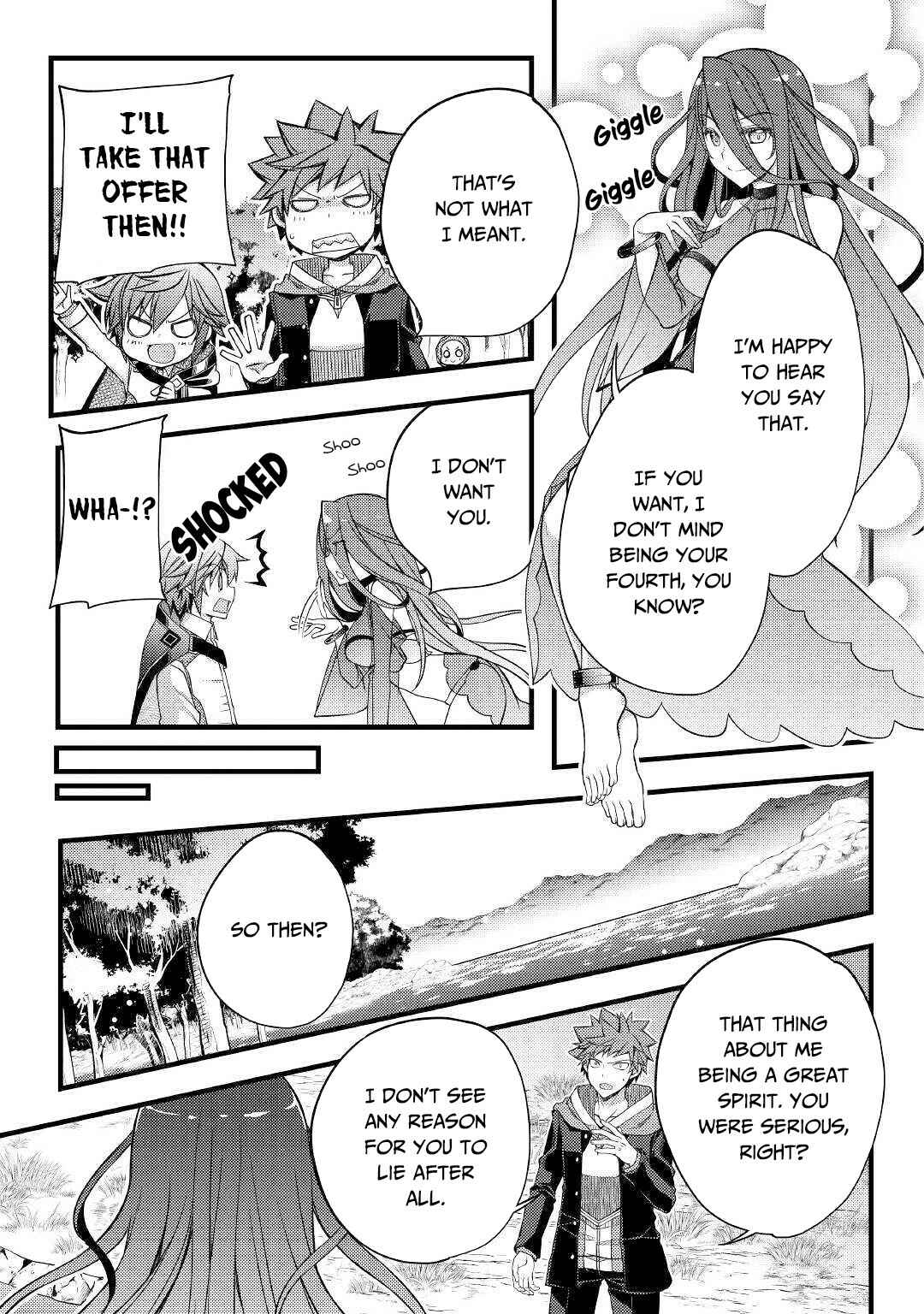 Page 6 Chapter 34 Yankee wa Isekai de Seirei ni Aisaremasu.