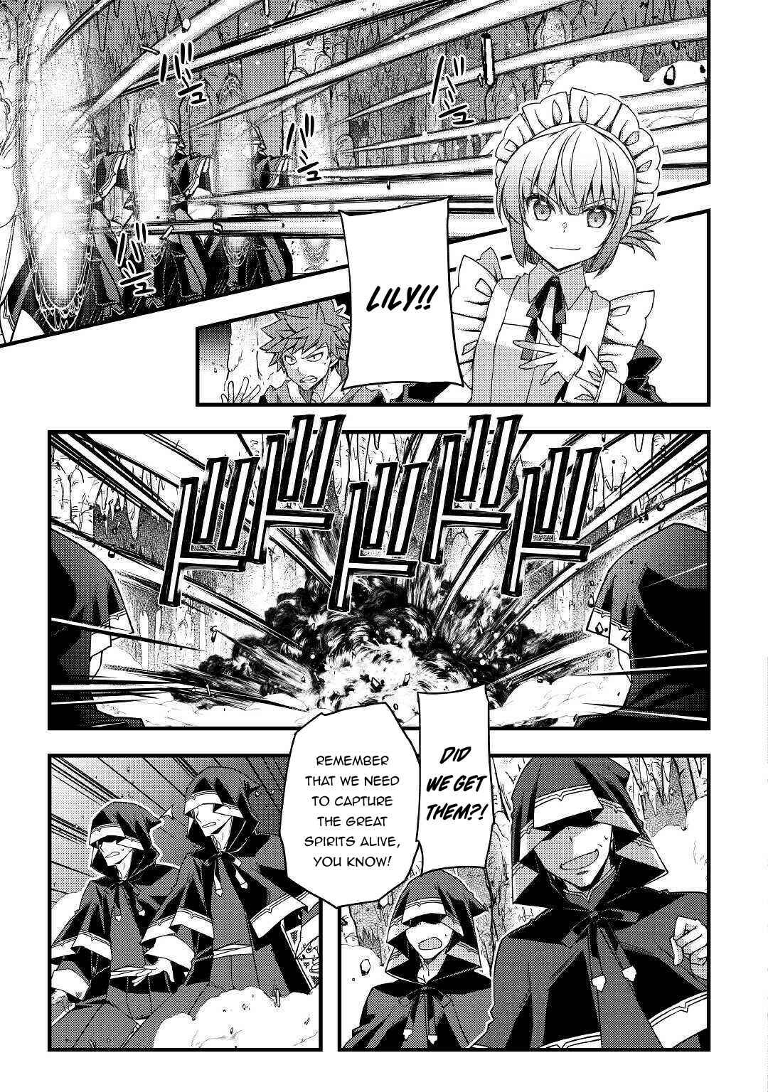 Page 8 Chapter 37 Yankee wa Isekai de Seirei ni Aisaremasu.