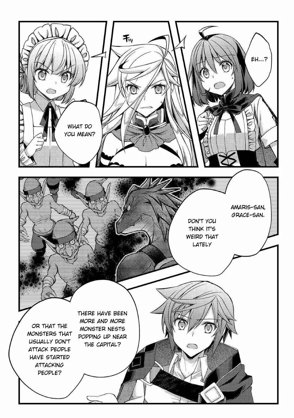 Page 12 Chapter 35 Yankee wa Isekai de Seirei ni Aisaremasu.