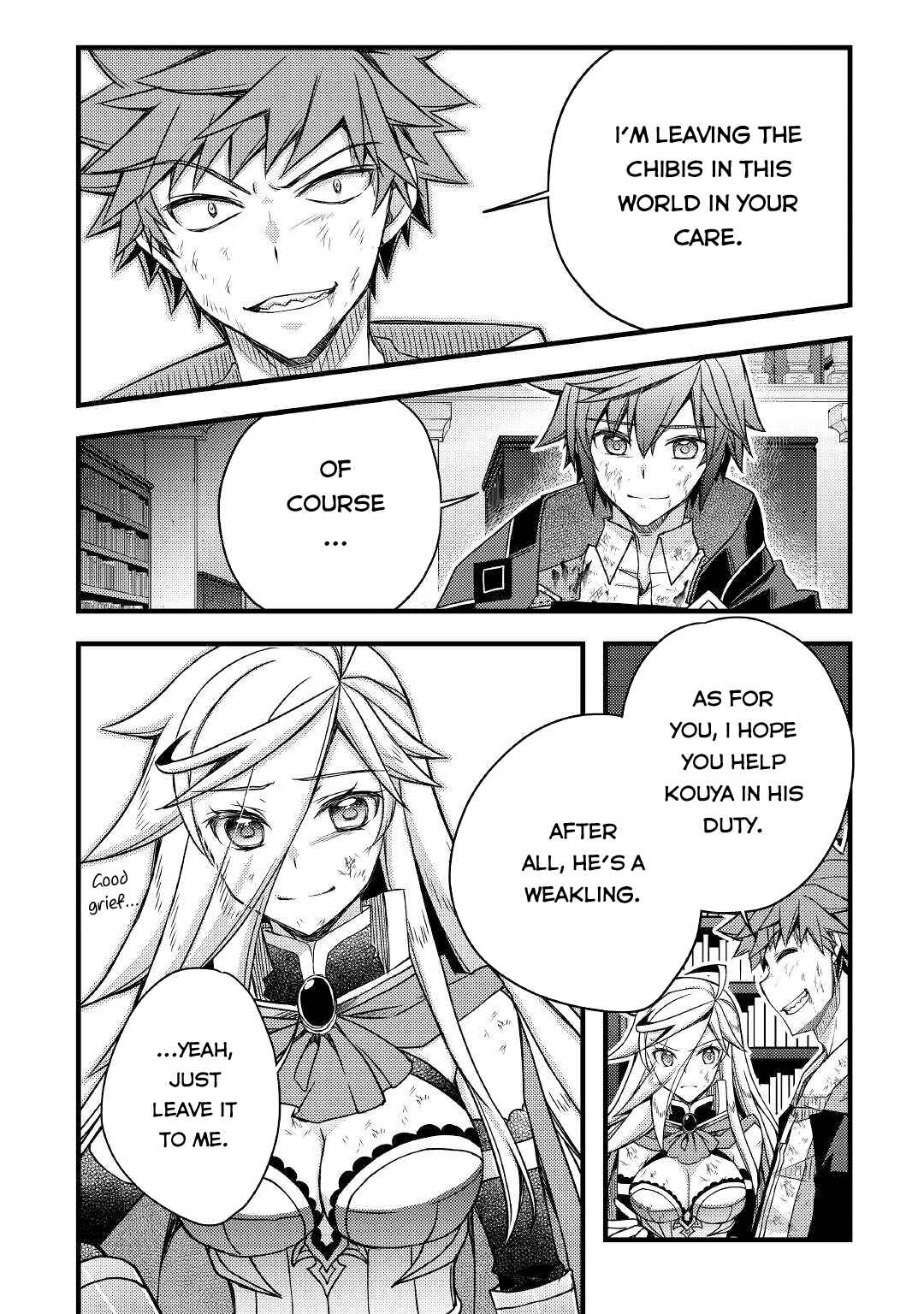 Page 10 Chapter 42 Yankee wa Isekai de Seirei ni Aisaremasu.