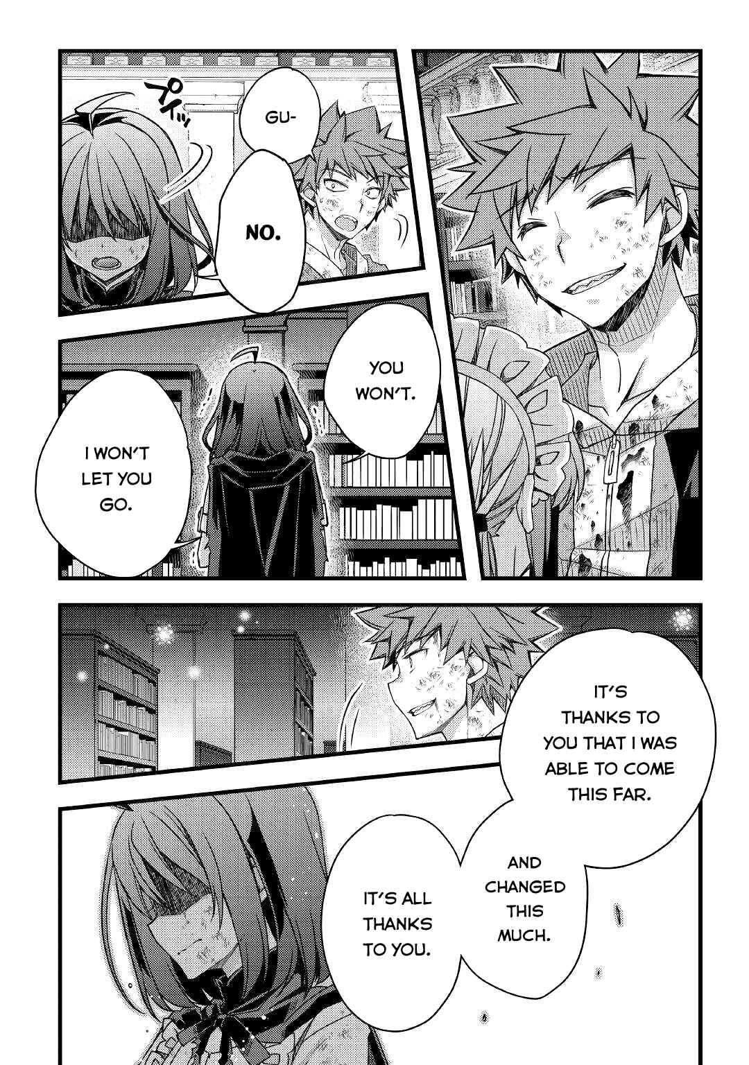 Page 12 Chapter 42 Yankee wa Isekai de Seirei ni Aisaremasu.