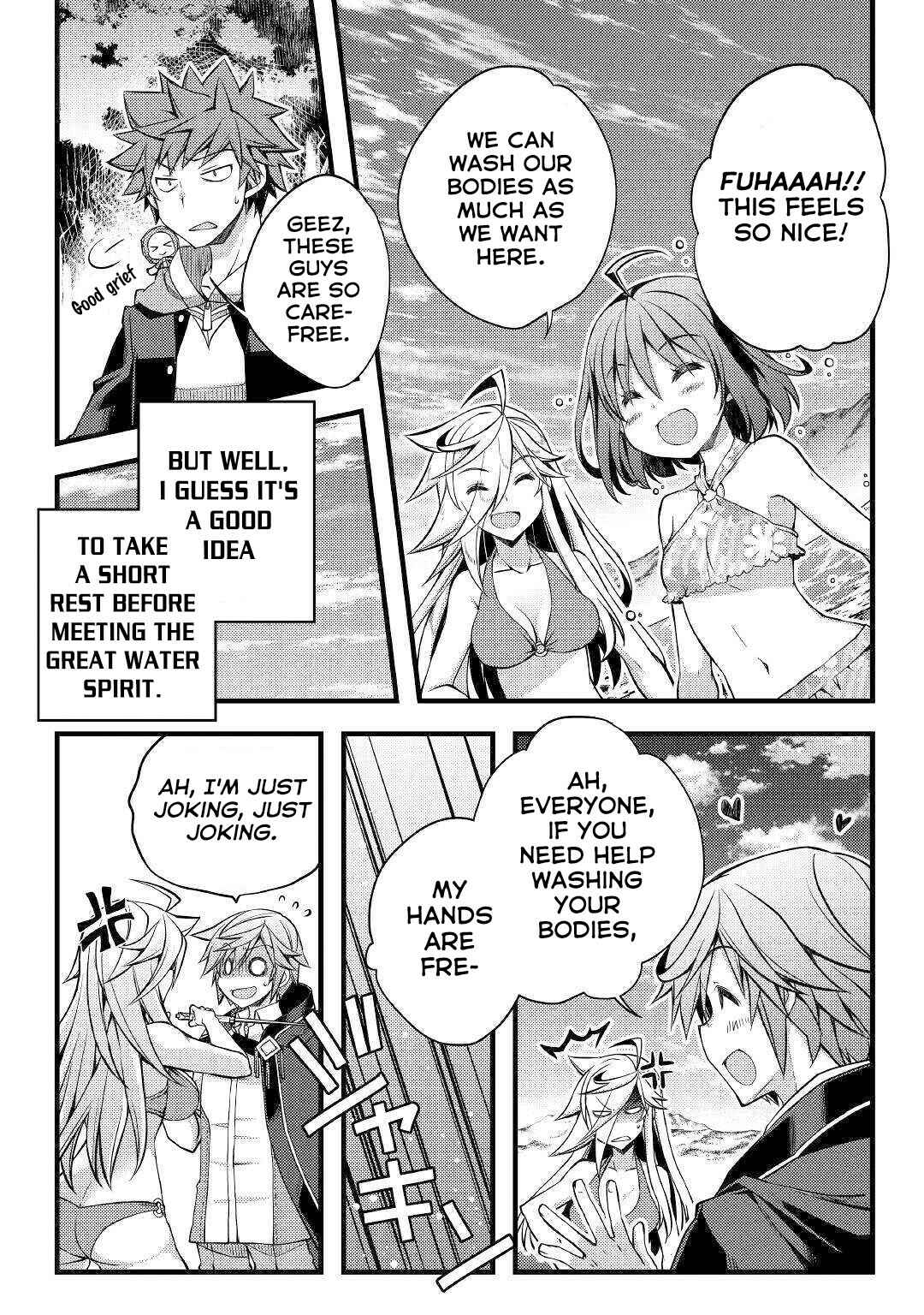 Page 4 Chapter 33 Yankee wa Isekai de Seirei ni Aisaremasu.