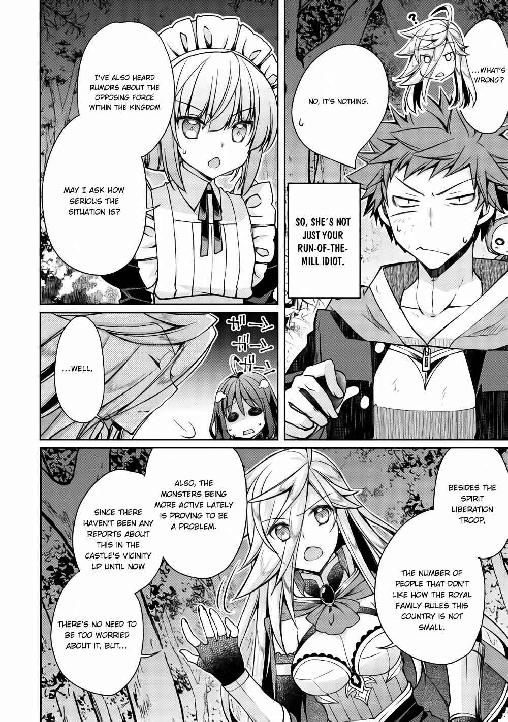 Page 6 Chapter 13 Yankee wa Isekai de Seirei ni Aisaremasu.