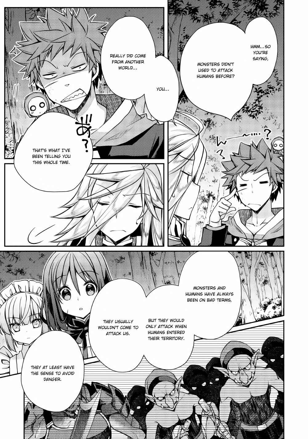 Page 7 Chapter 13 Yankee wa Isekai de Seirei ni Aisaremasu.