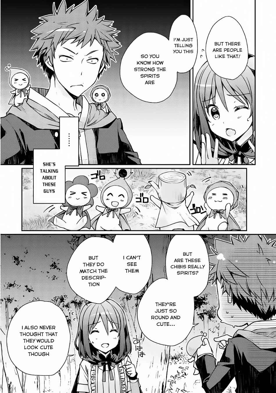 Page 14 Chapter 4 Yankee wa Isekai de Seirei ni Aisaremasu.