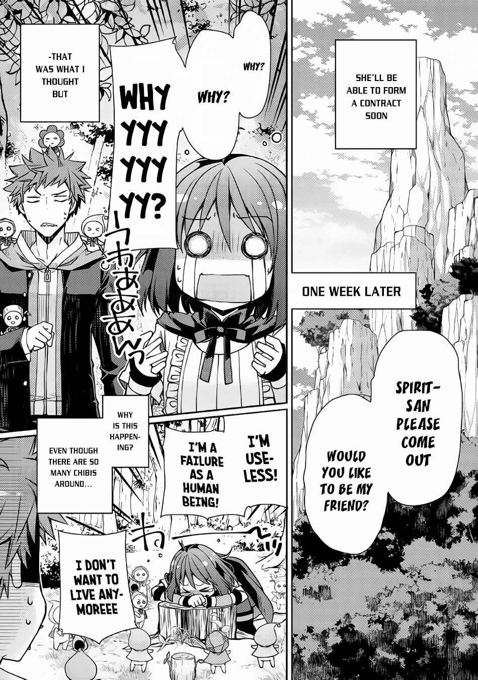Page 17 Chapter 4 Yankee wa Isekai de Seirei ni Aisaremasu.