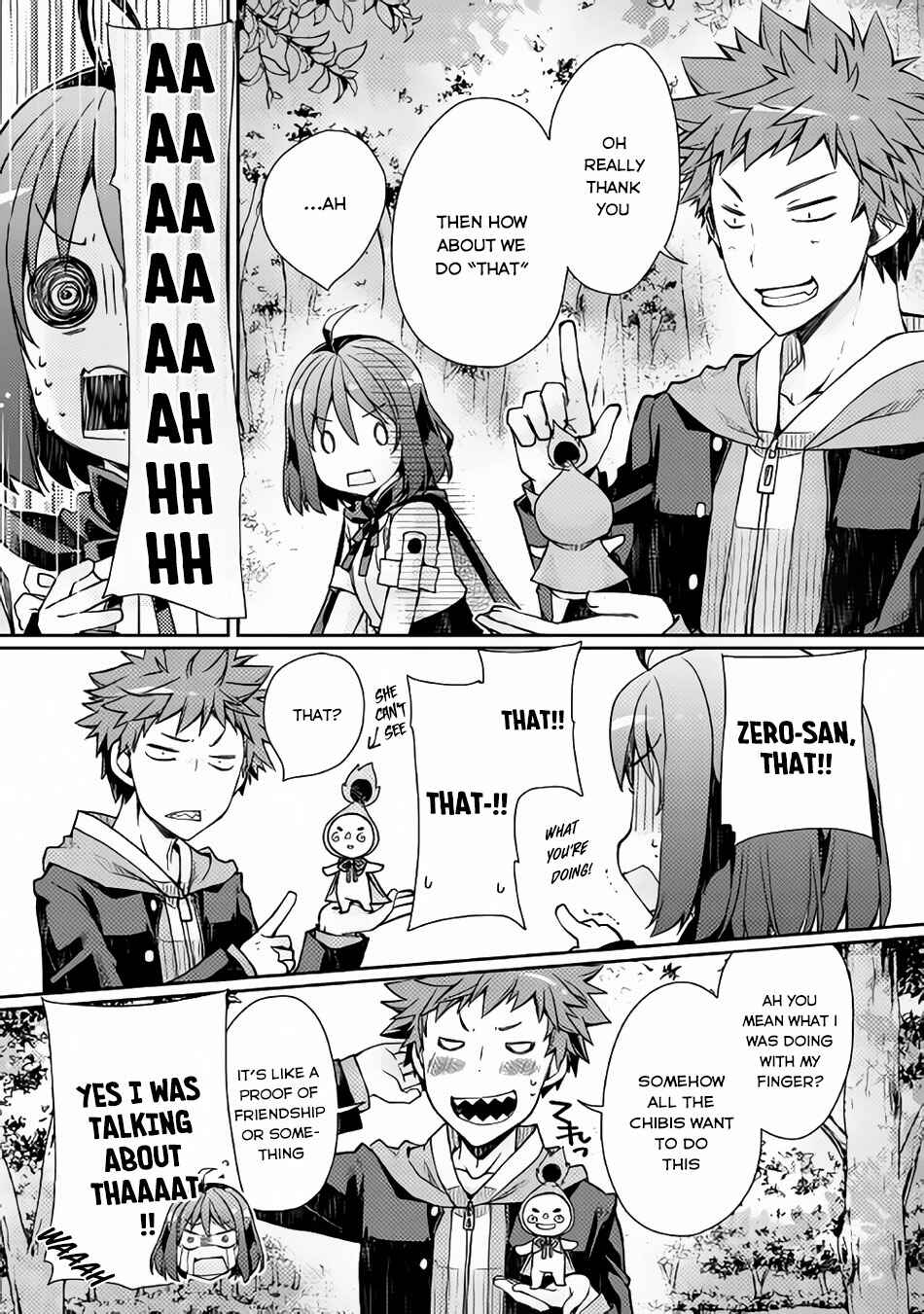 Page 19 Chapter 4 Yankee wa Isekai de Seirei ni Aisaremasu.