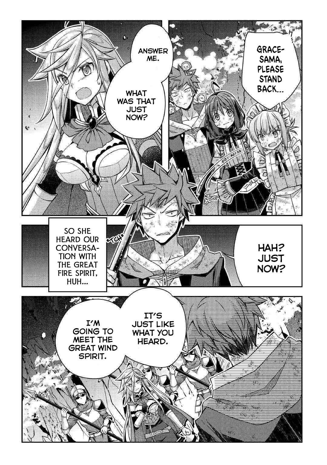 Page 12 Chapter 24 Yankee wa Isekai de Seirei ni Aisaremasu.