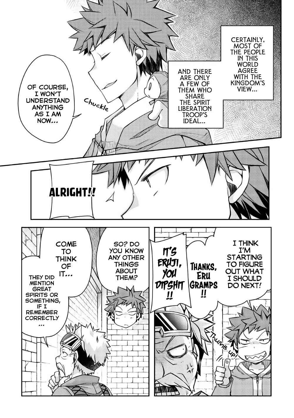 Page 12 Chapter 16 Yankee wa Isekai de Seirei ni Aisaremasu.