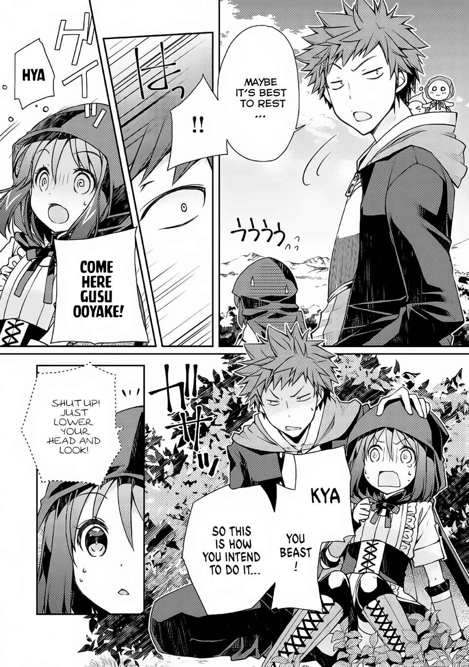 Page 4 Chapter 5 Yankee wa Isekai de Seirei ni Aisaremasu.