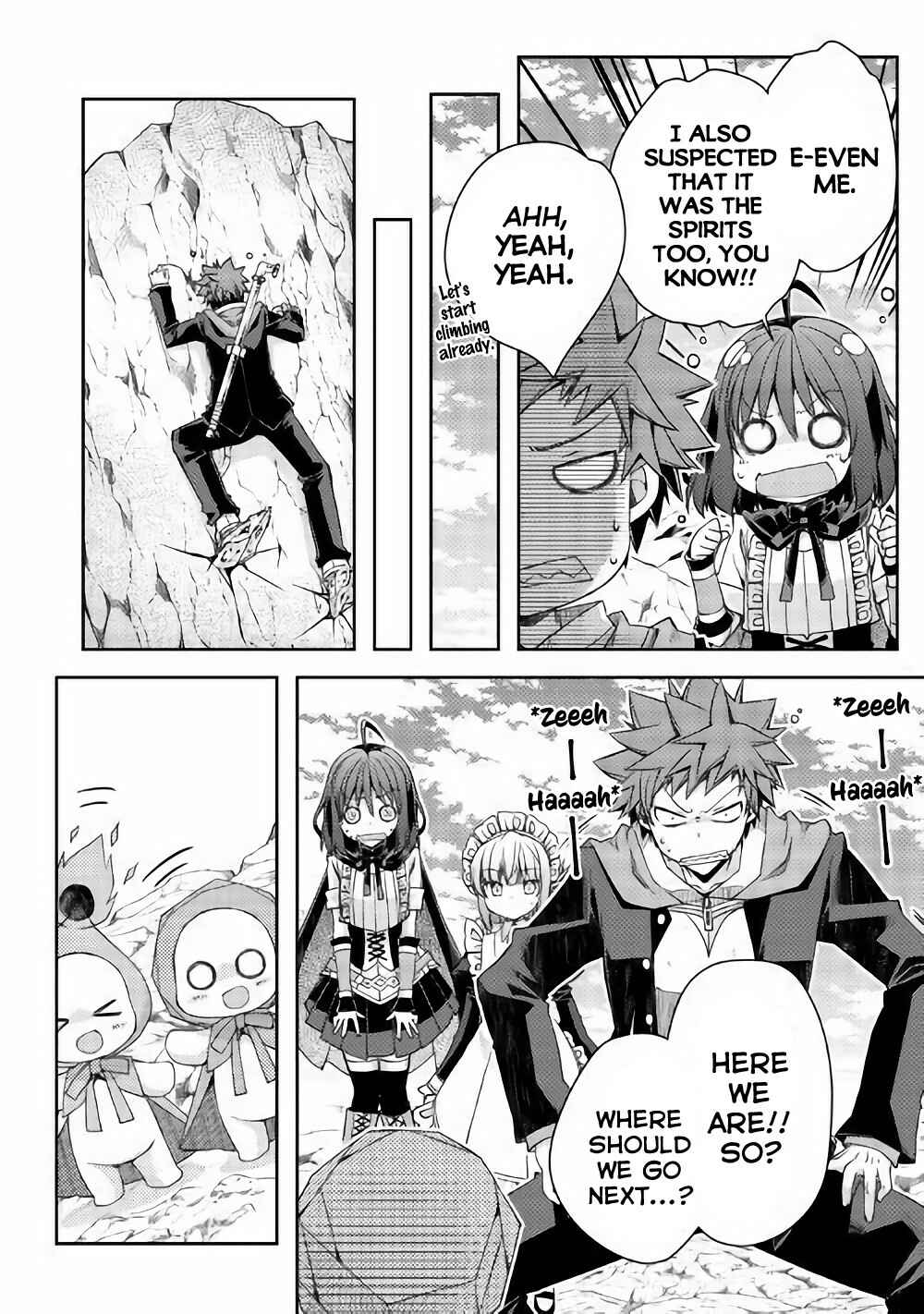 Page 8 Chapter 22 Yankee wa Isekai de Seirei ni Aisaremasu.