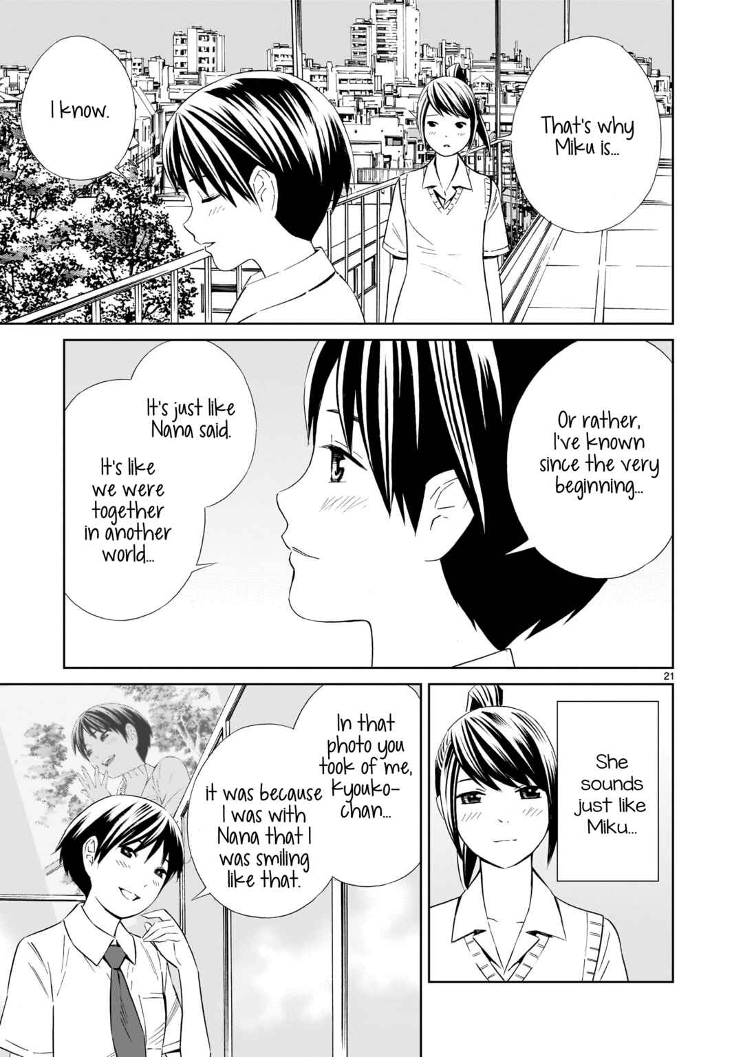 Page 21 Chapter 20 Kyou Kara Mirai