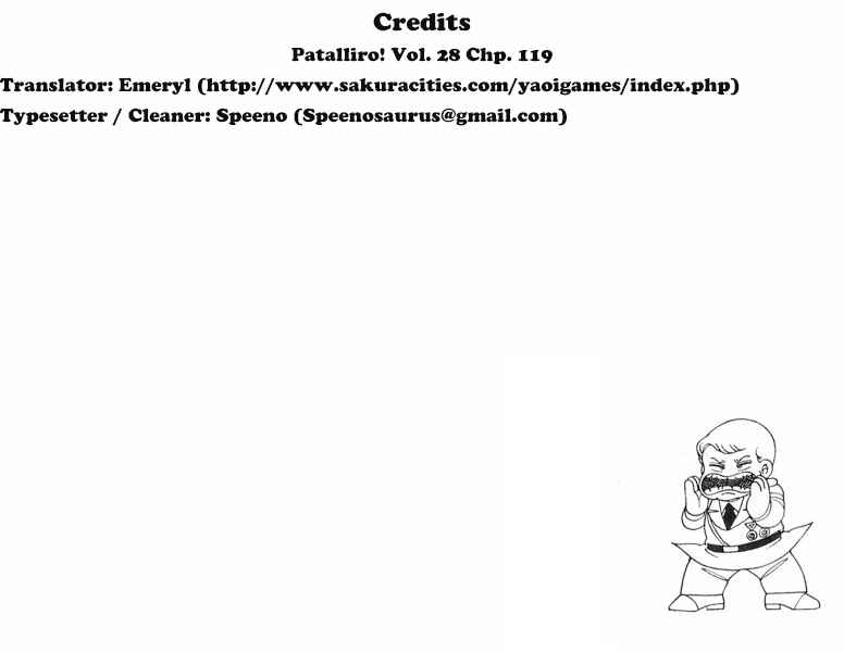 Page 1 Chapter 119 Patalliro!