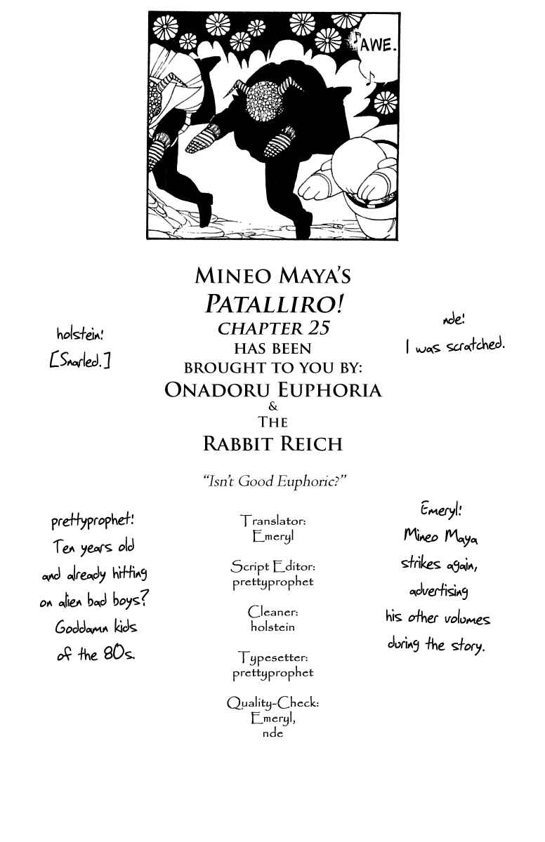 Page 33 Chapter 25 Patalliro!
