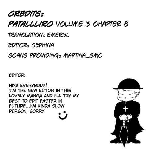Page 1 Chapter 8 Patalliro!