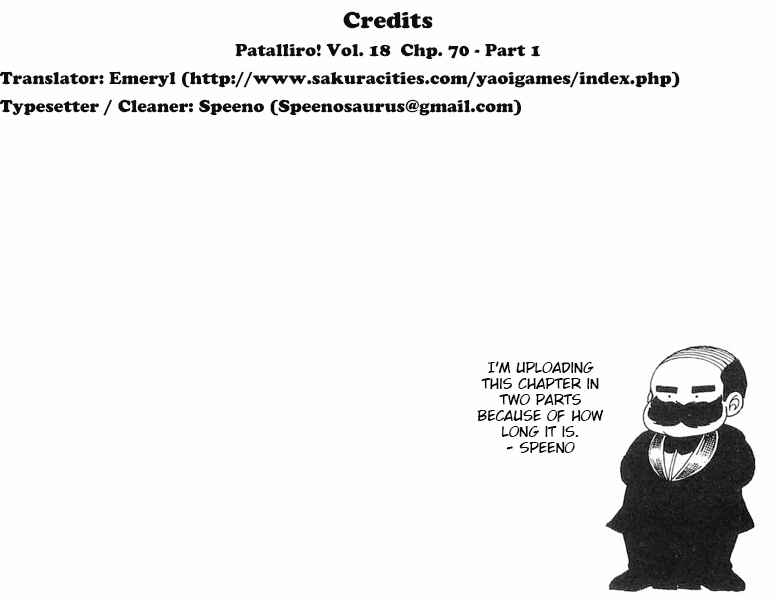 Page 1 Chapter 70.1 Patalliro!