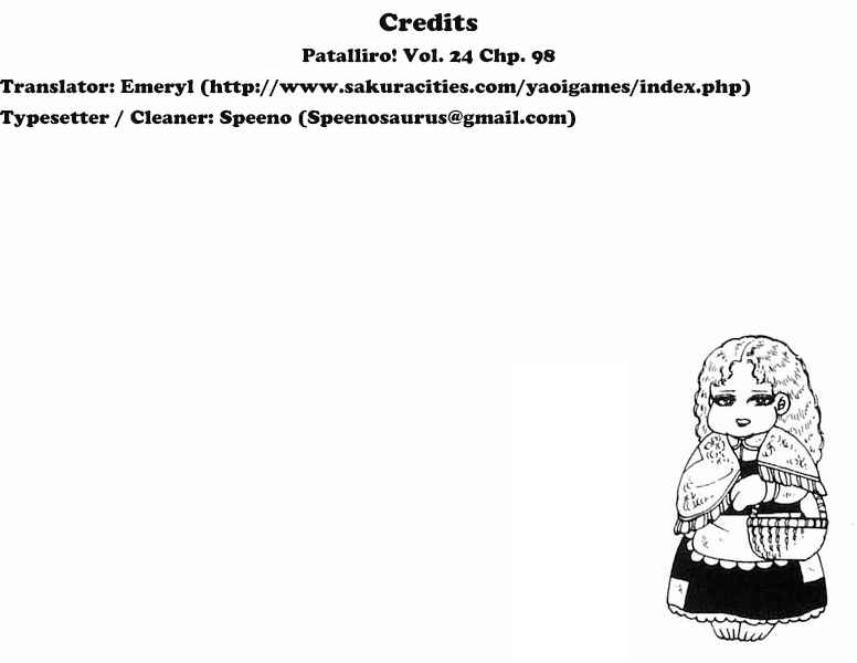 Page 1 Chapter 98 Patalliro!