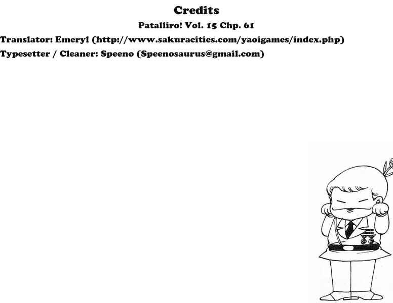 Page 1 Chapter 61 Patalliro!