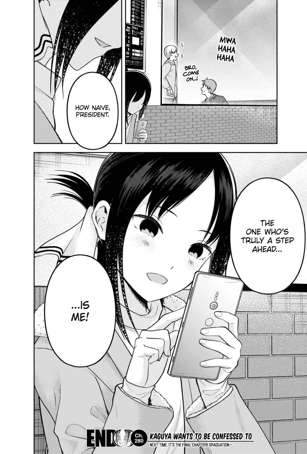 Page 18 Chapter 280 Kaguya-sama wa Kokurasetai: Tensai-tachi no Renai Zunousen