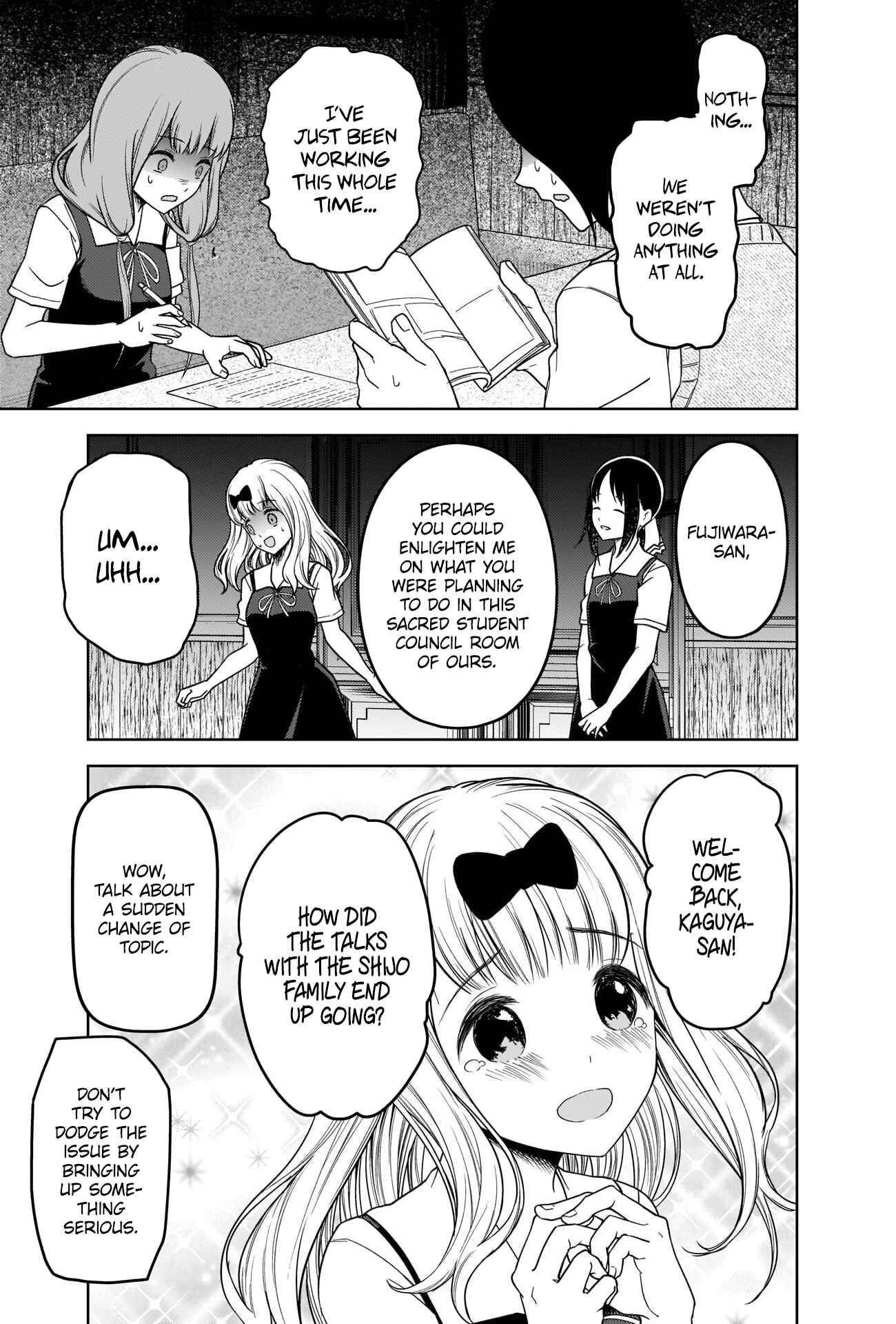 Page 13 Chapter 262 Kaguya-sama wa Kokurasetai: Tensai-tachi no Renai Zunousen