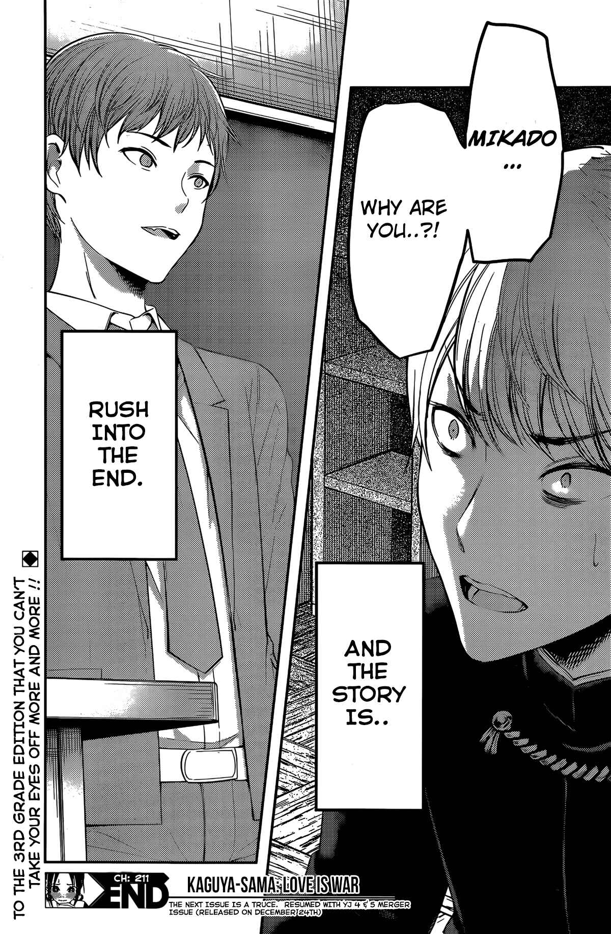 Page 19 Chapter 211 Kaguya-sama wa Kokurasetai: Tensai-tachi no Renai Zunousen