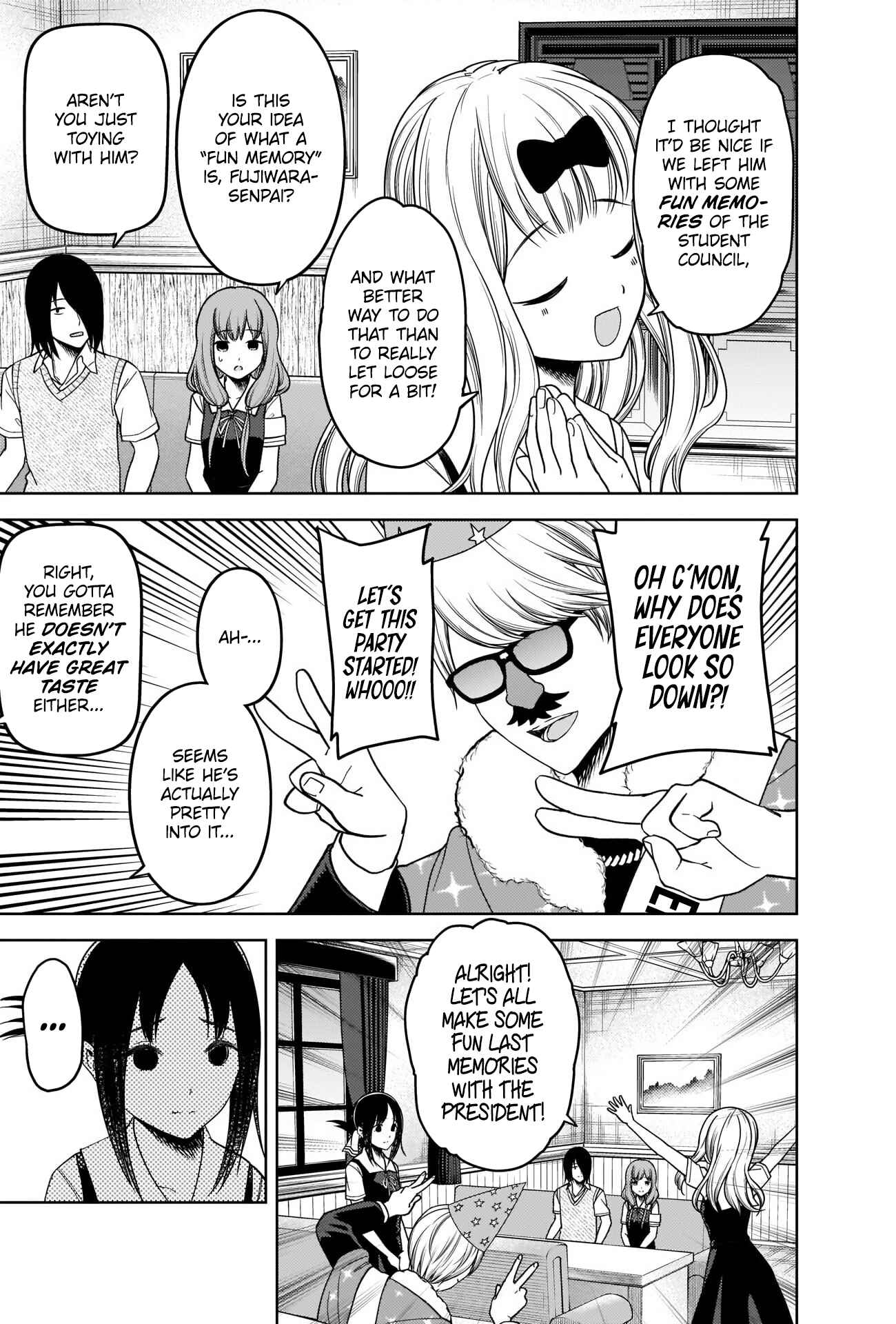 Page 3 Chapter 263 Kaguya-sama wa Kokurasetai: Tensai-tachi no Renai Zunousen