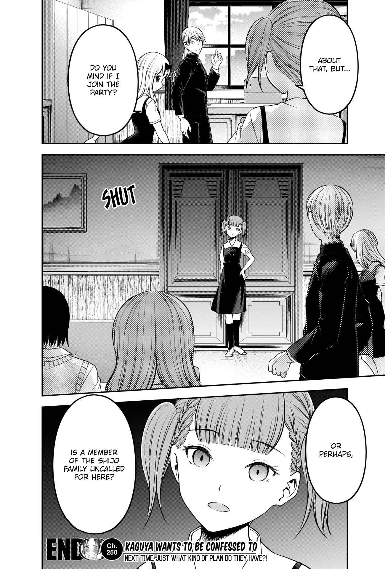Page 18 Chapter 250 Kaguya-sama wa Kokurasetai: Tensai-tachi no Renai Zunousen