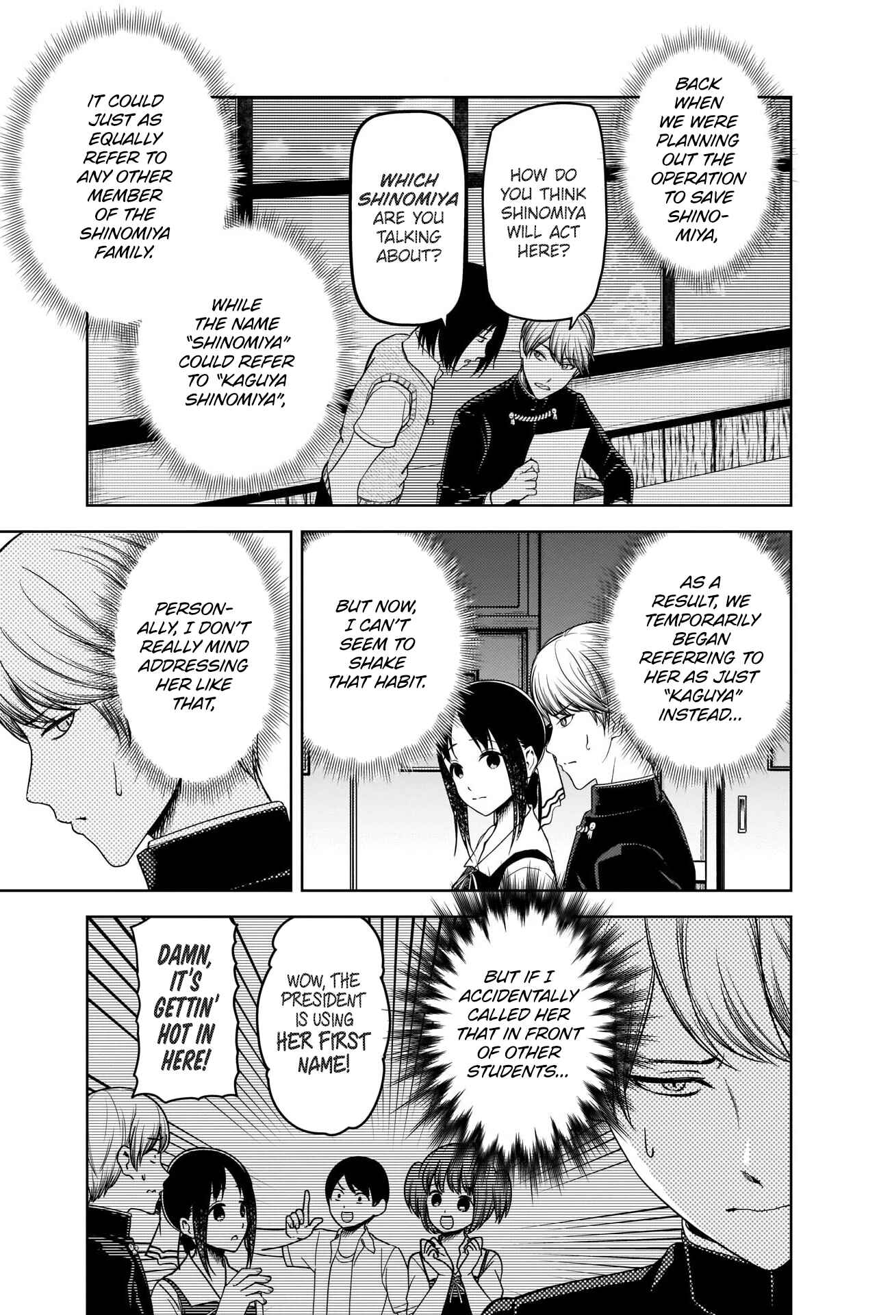 Page 3 Chapter 264 Kaguya-sama wa Kokurasetai: Tensai-tachi no Renai Zunousen