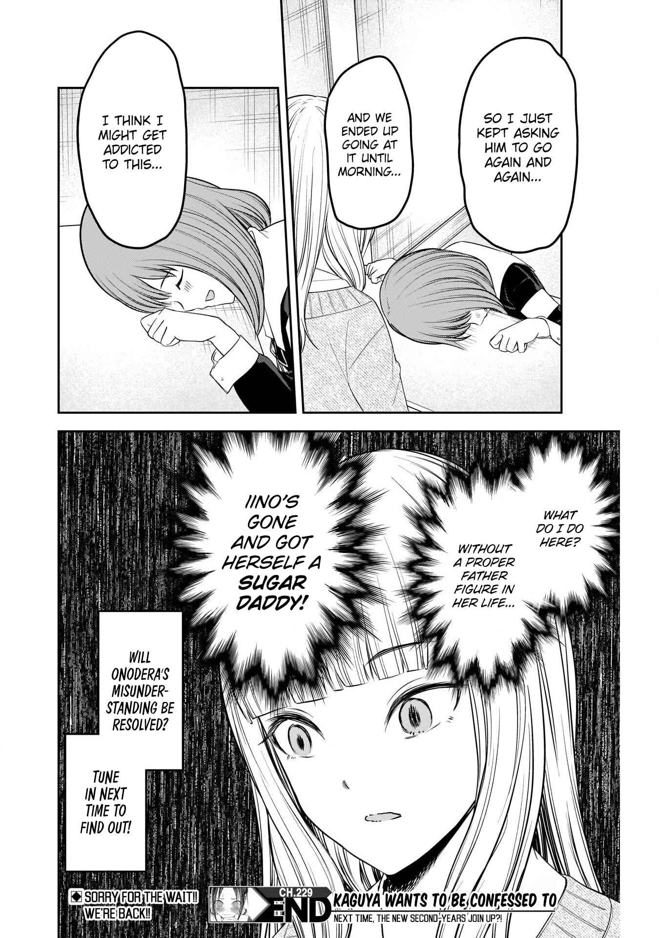 Page 19 Chapter 229 Kaguya-sama wa Kokurasetai: Tensai-tachi no Renai Zunousen