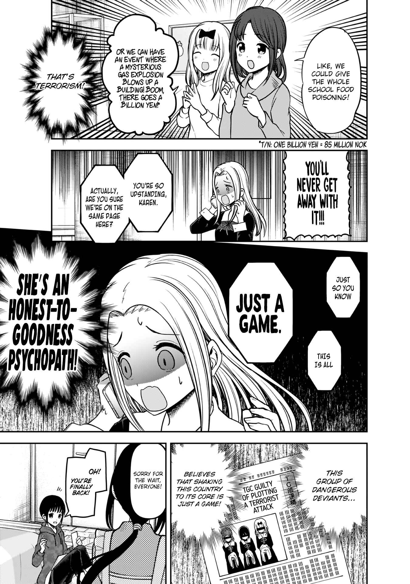 Page 14 Chapter 171 Kaguya-sama wa Kokurasetai: Tensai-tachi no Renai Zunousen