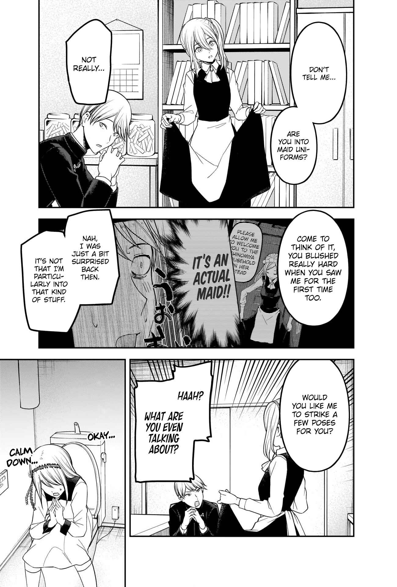 Page 11 Chapter 243 Kaguya-sama wa Kokurasetai: Tensai-tachi no Renai Zunousen