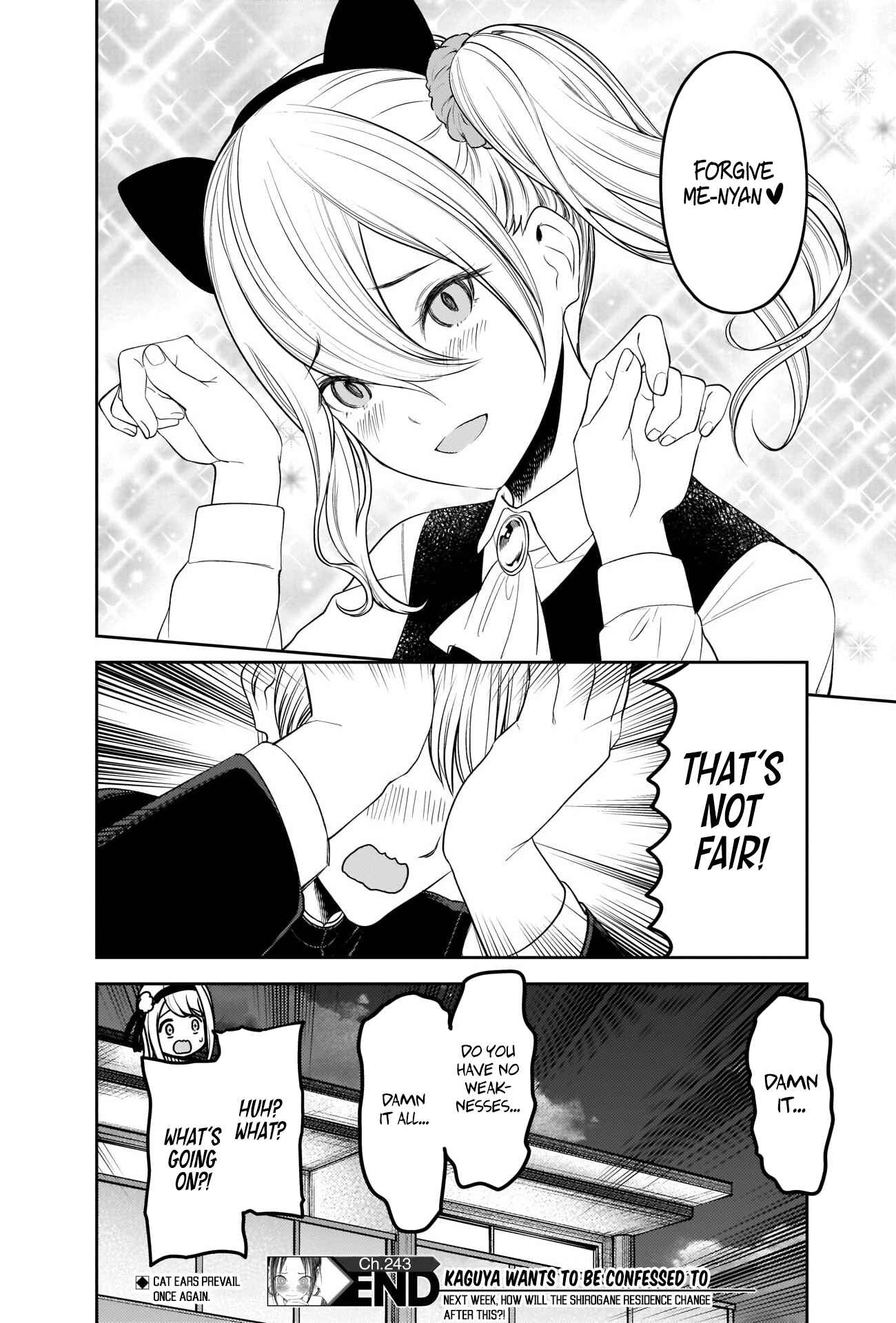 Page 18 Chapter 243 Kaguya-sama wa Kokurasetai: Tensai-tachi no Renai Zunousen