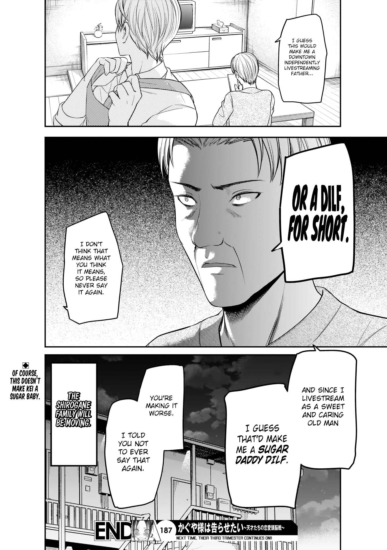 Page 19 Chapter 197 Kaguya-sama wa Kokurasetai: Tensai-tachi no Renai Zunousen