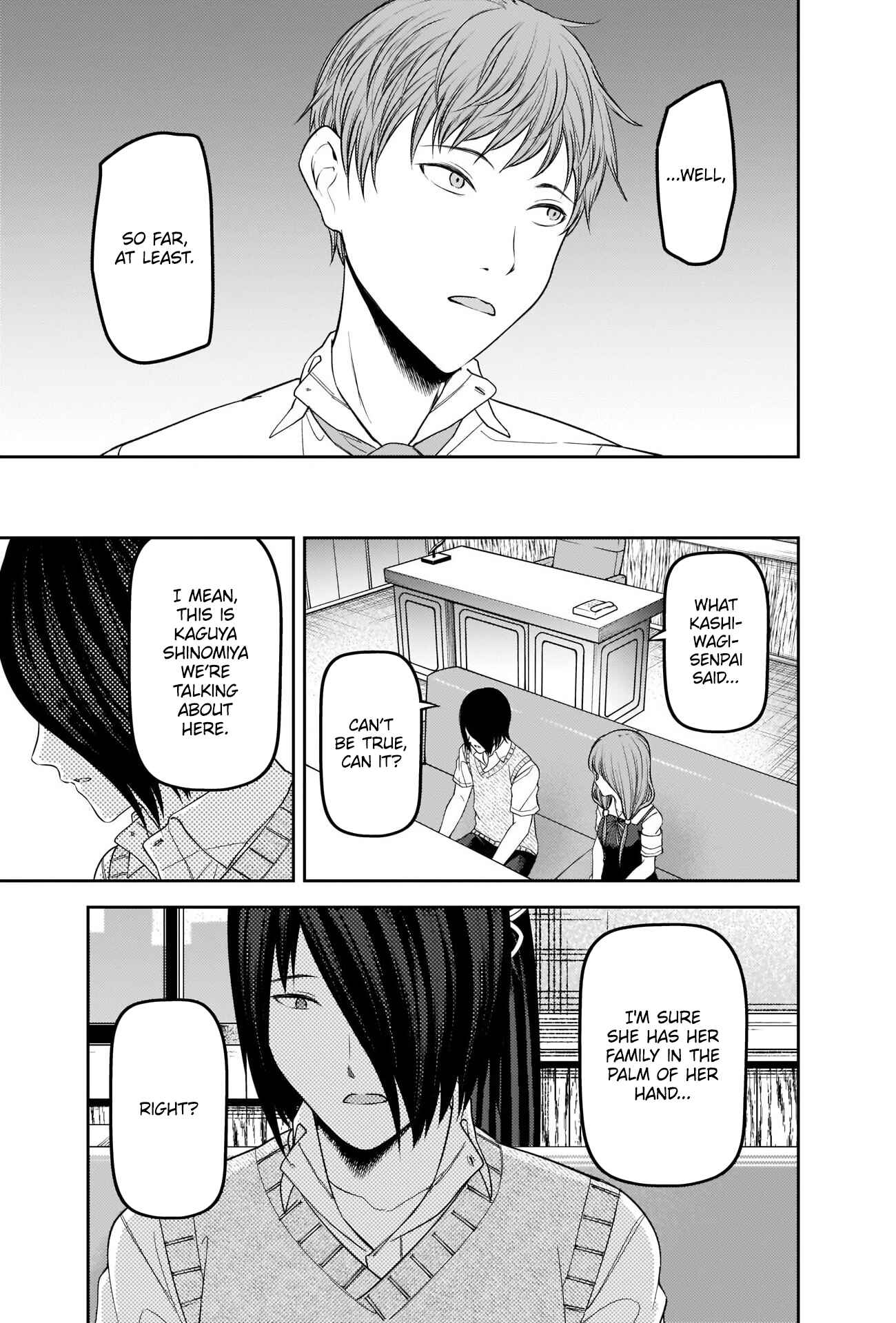 Page 13 Chapter 247 Kaguya-sama wa Kokurasetai: Tensai-tachi no Renai Zunousen