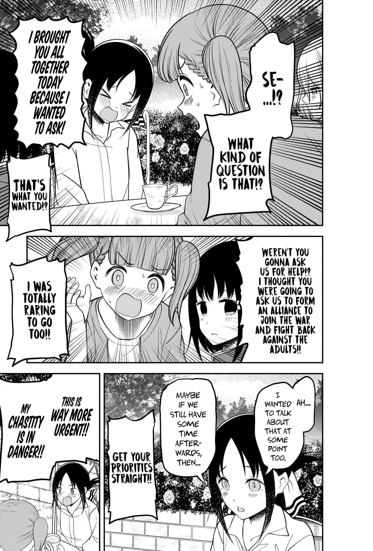 Page 11 Chapter 216 Kaguya-sama wa Kokurasetai: Tensai-tachi no Renai Zunousen