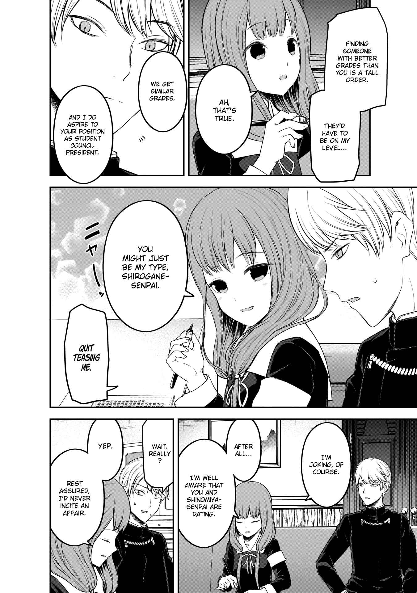 Page 9 Chapter 190 Kaguya-sama wa Kokurasetai: Tensai-tachi no Renai Zunousen