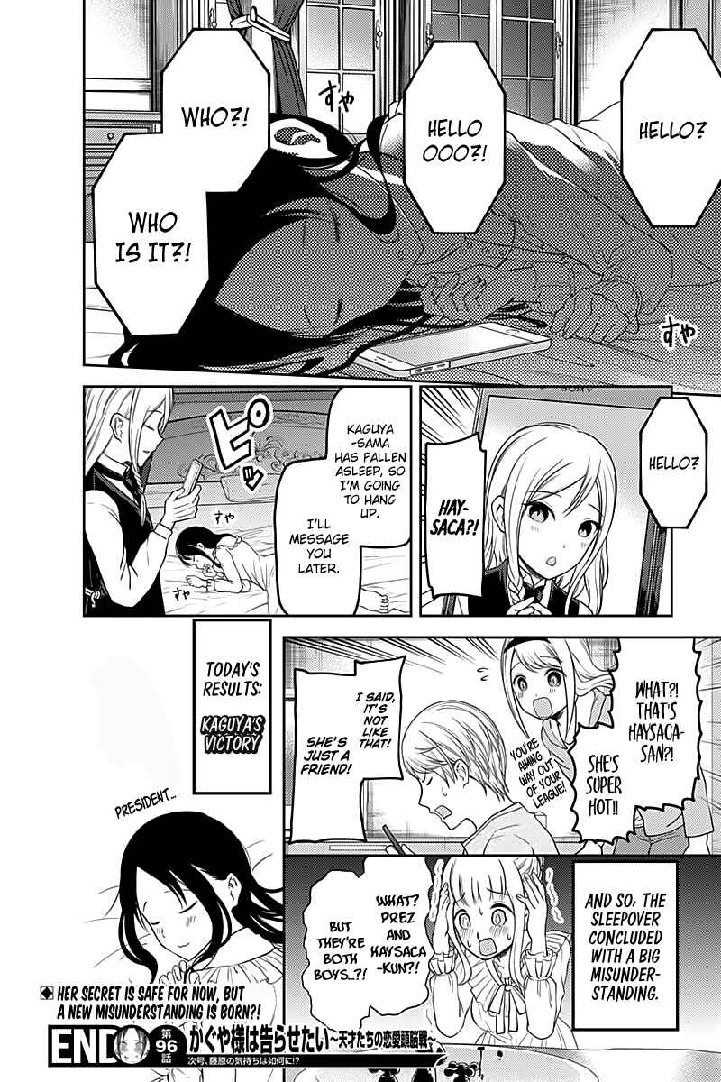 Page 19 Chapter 106 Kaguya-sama wa Kokurasetai: Tensai-tachi no Renai Zunousen
