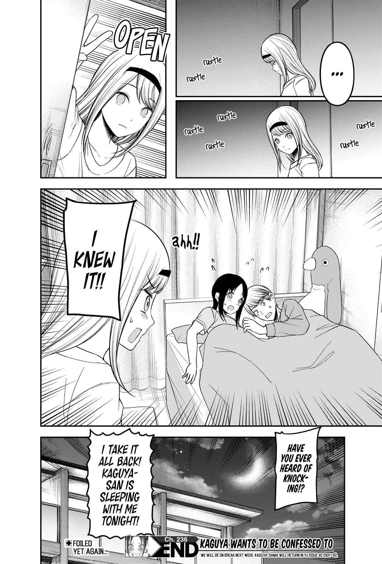Page 18 Chapter 236 Kaguya-sama wa Kokurasetai: Tensai-tachi no Renai Zunousen