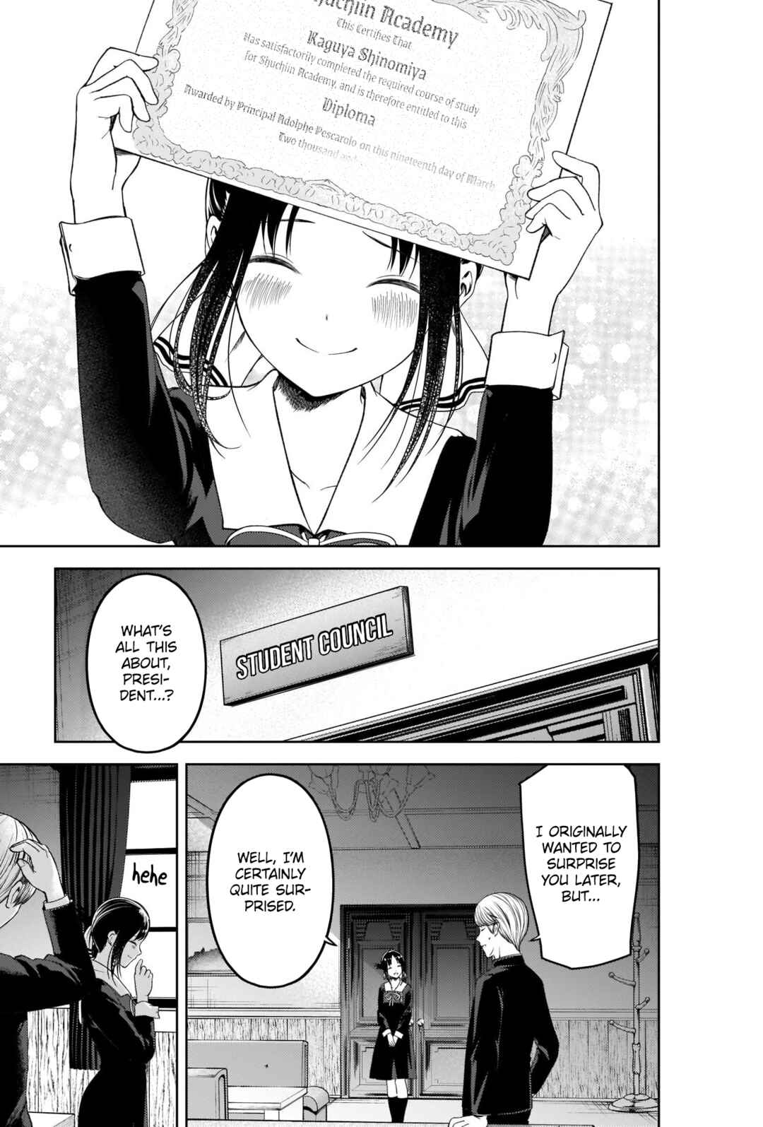 Page 10 Chapter 281 Kaguya-sama wa Kokurasetai: Tensai-tachi no Renai Zunousen