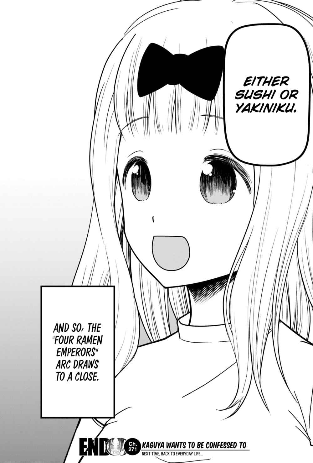 Page 18 Chapter 271 Kaguya-sama wa Kokurasetai: Tensai-tachi no Renai Zunousen