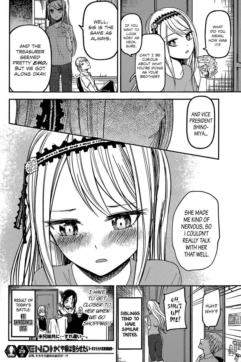 Page 19 Chapter 39 Kaguya-sama wa Kokurasetai: Tensai-tachi no Renai Zunousen