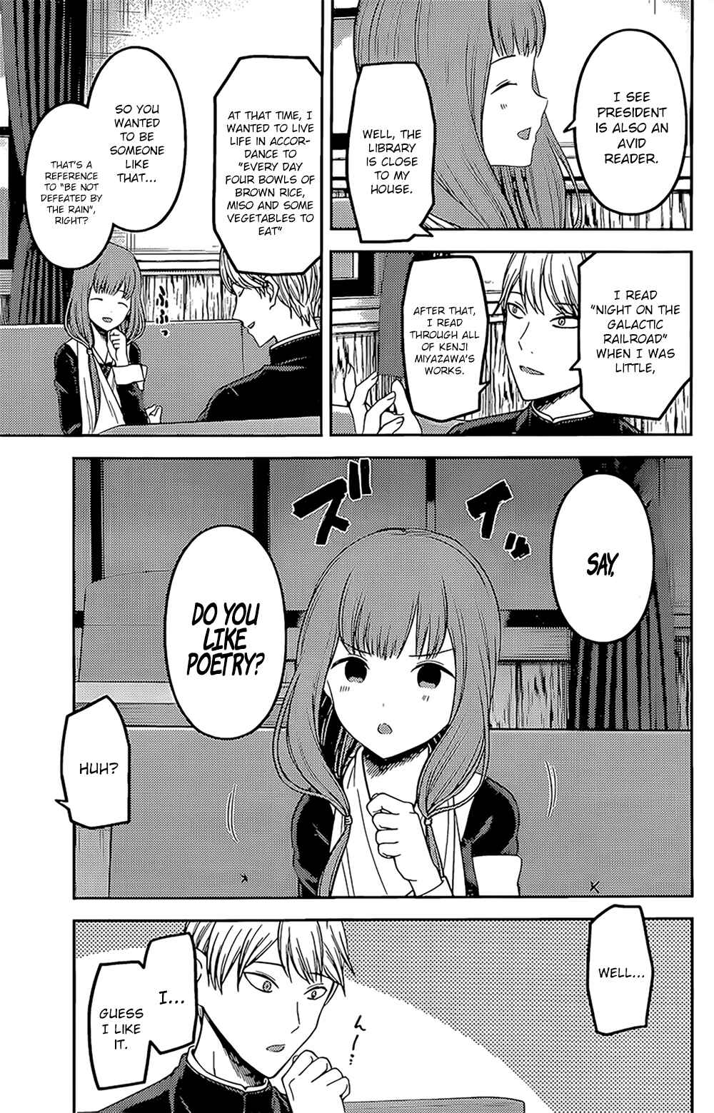 Page 9 Chapter 165 Kaguya-sama wa Kokurasetai: Tensai-tachi no Renai Zunousen