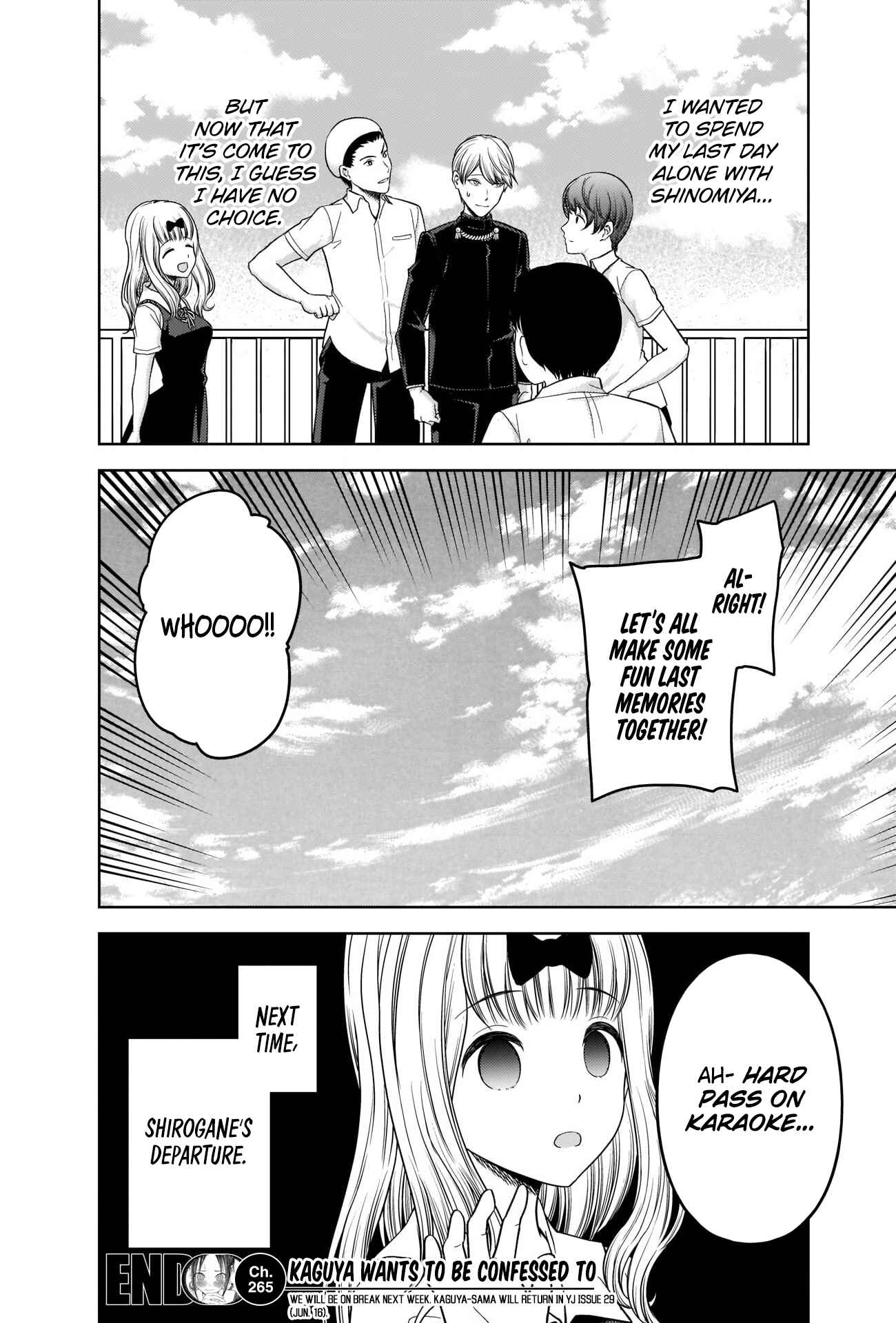 Page 18 Chapter 265 Kaguya-sama wa Kokurasetai: Tensai-tachi no Renai Zunousen