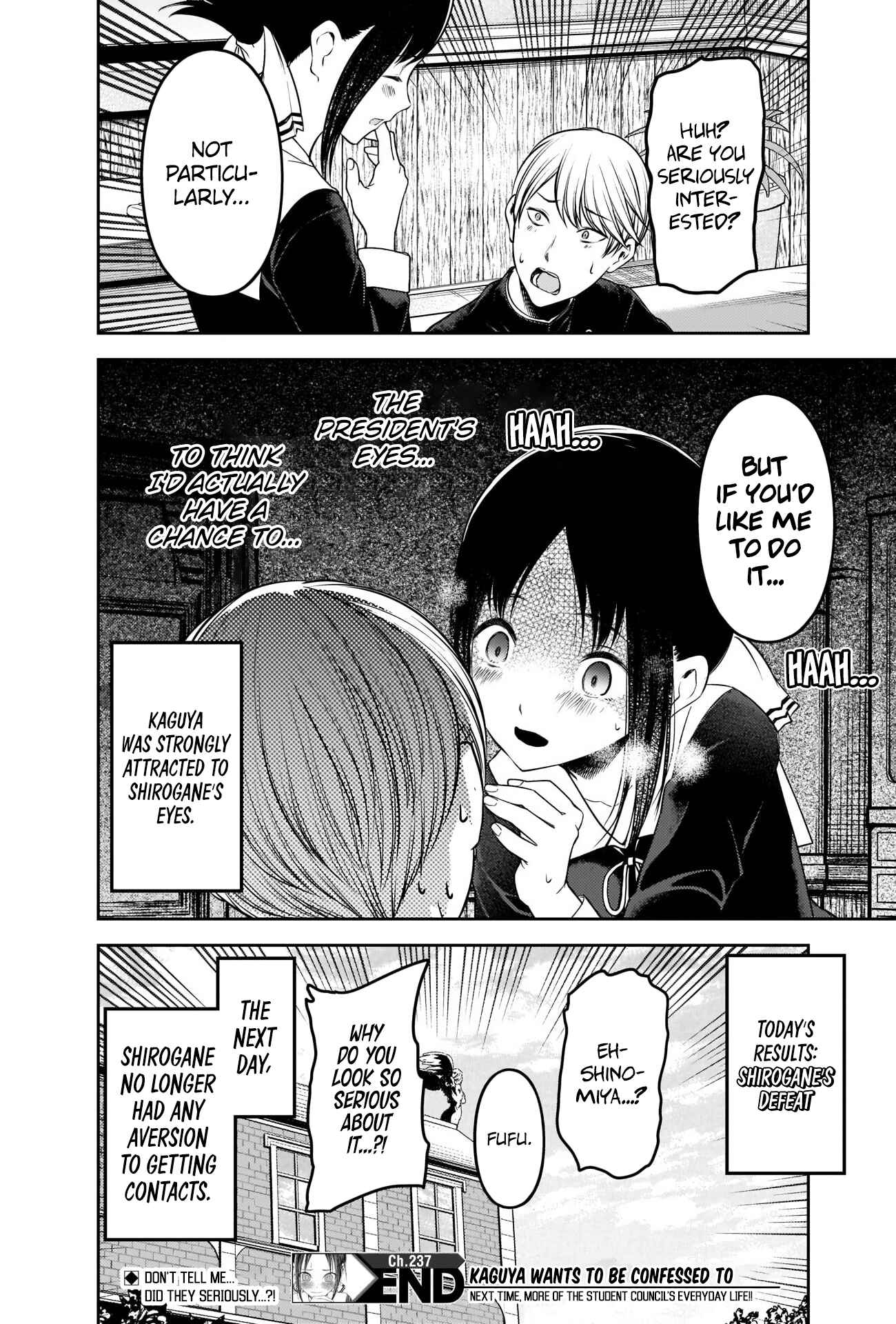 Page 18 Chapter 237 Kaguya-sama wa Kokurasetai: Tensai-tachi no Renai Zunousen