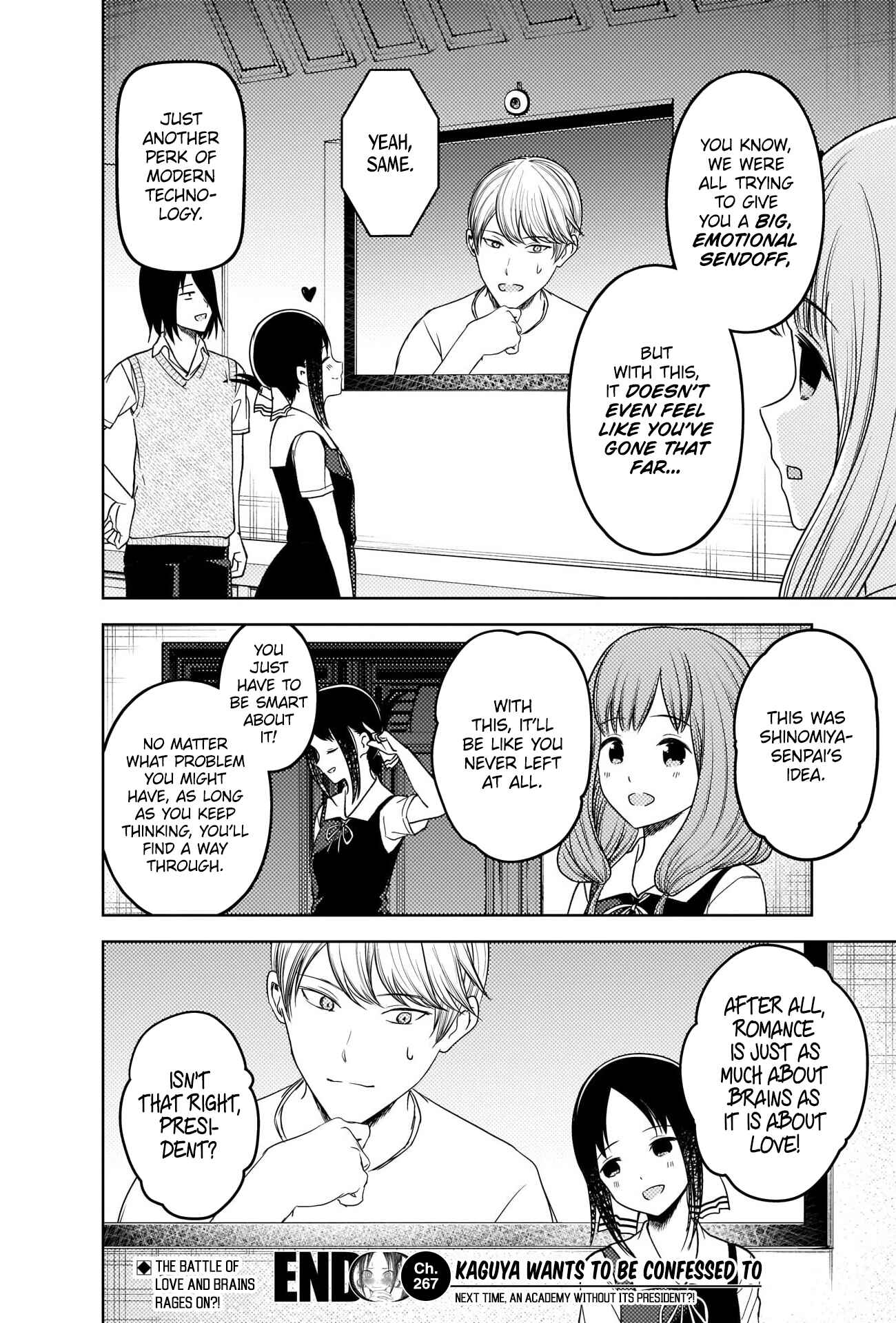 Page 20 Chapter 267 Kaguya-sama wa Kokurasetai: Tensai-tachi no Renai Zunousen