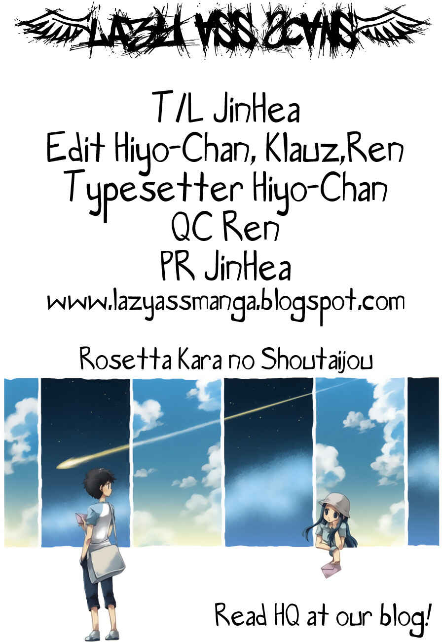 Page 40 Chapter 2 Rosetta Kara no Shoutaijou