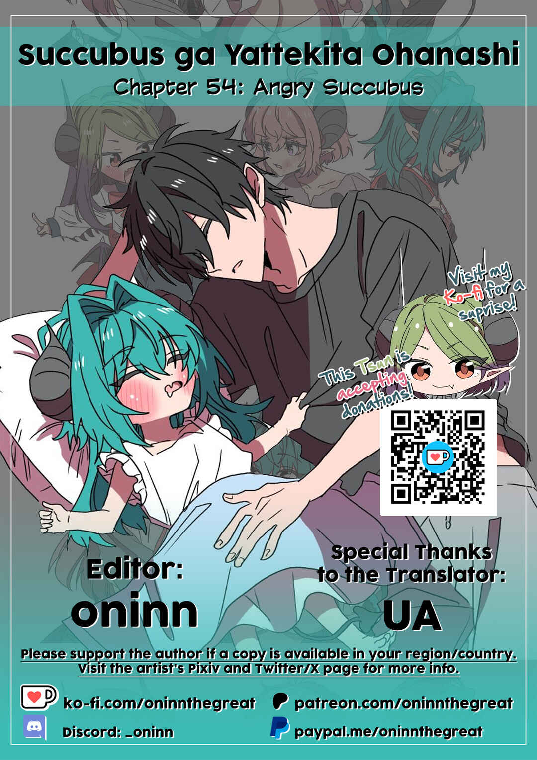 Page 2 Chapter 54 Succubus ga Yattekita Ohanashi